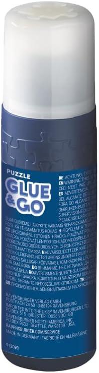 Ravensburger - Colle Puzzle Liquide 200ml avec Applicateur - pour Coller Jusqu'à 4 Puzzles de 1000 Pièces - Prête à l'emploi - Compatible avec Tous Les Puzzles en Carton - 17954