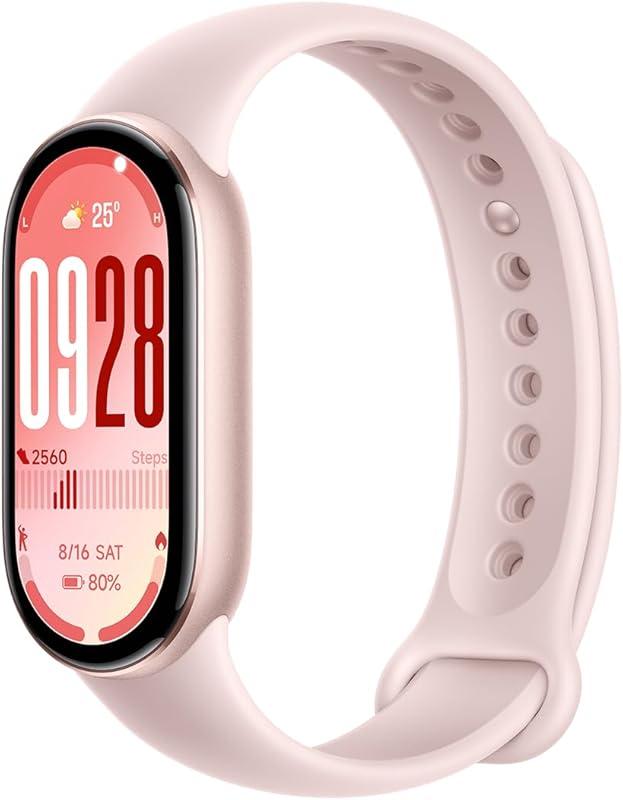Xiaomi Smart Band 10, Montre Connectée, Boîtier alu, Suivi d'Activité, Écran AMOLED 1.72'', Autonomie 21 Jours, Charge Rapide, Suivi santé & Sommeil,150+ Sports, iOS & Android, 5 ATM, Boussole