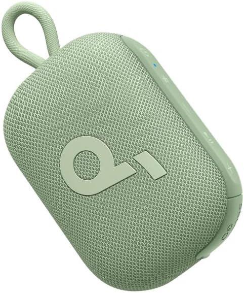Soundcore Select 4 Go Enceinte Bluetooth Ultra Portable, Enceinte de Douche, 20h, IP67, Flottante, Son Puissant de 5W, Mini Enceinte Bluetooth Portable, pour intérieur, extérieur, randonnée et vélo