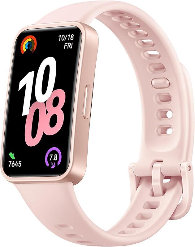 HUAWEI Band 10 Montres connectées, Surveillance de la Condition Physique par IA, Analyse du Sommeil de Niveau Professionnel, VRC, 14 Jours d'utilisation maximale, iOS & Android, Rose