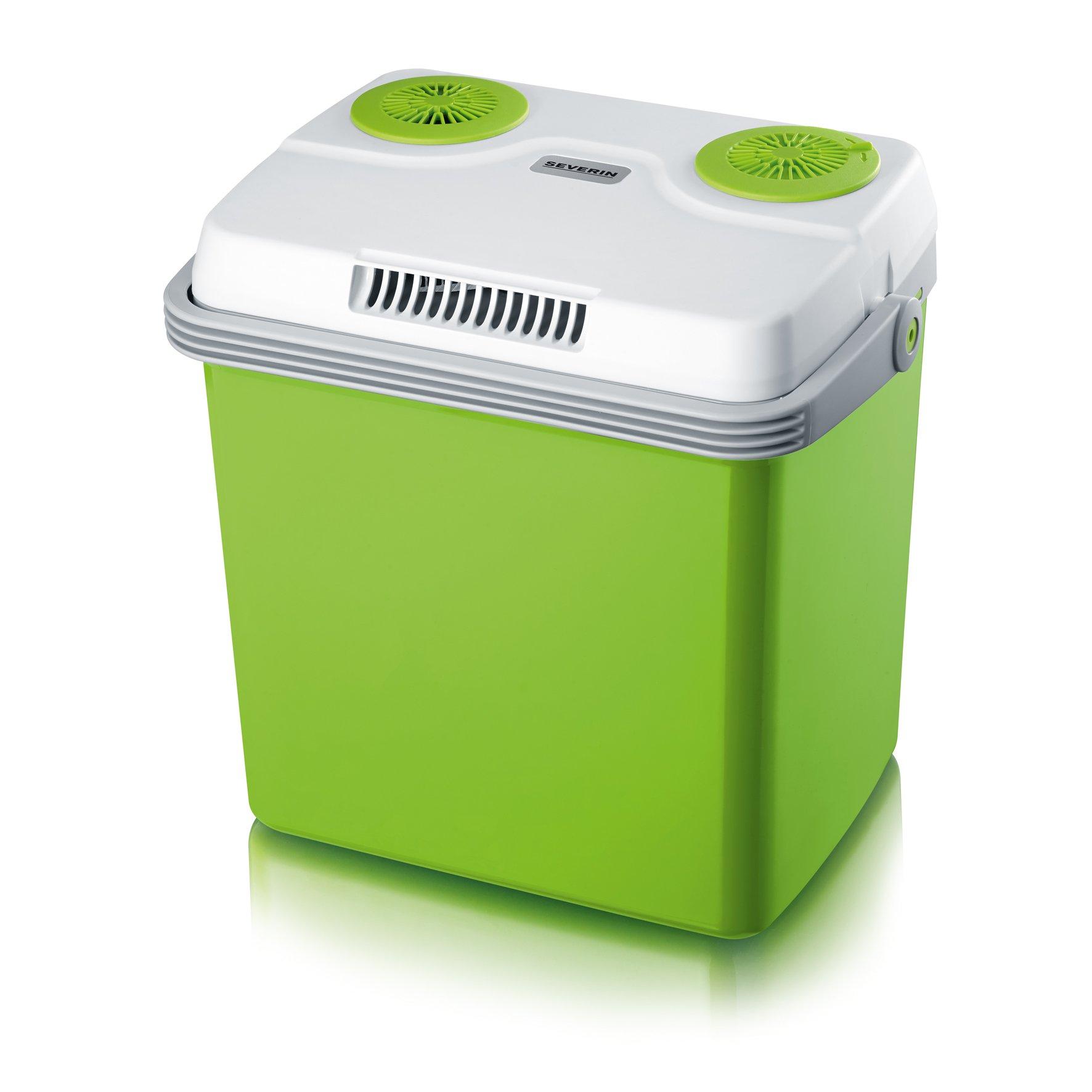Glacière Électrique avec Fonction Refroidissement et Maintien au Chaud, 28 L, Vert Inclus : prise USB, 2 câbles : 220-240V/12V DC, KB 2923 Vert 25 L